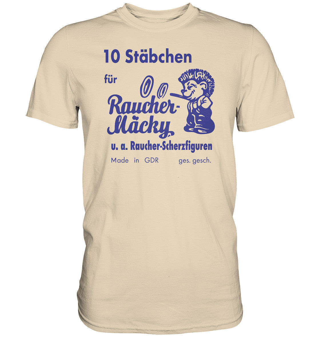 DDR Ostalgie Shirt Unisex • RÄUCHER MÄCKY STÄBCHEN