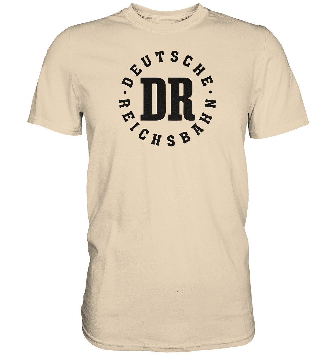 DDR Ostalgie Shirt Unisex • DR DEUTSCHE REICHSBAHN - hell