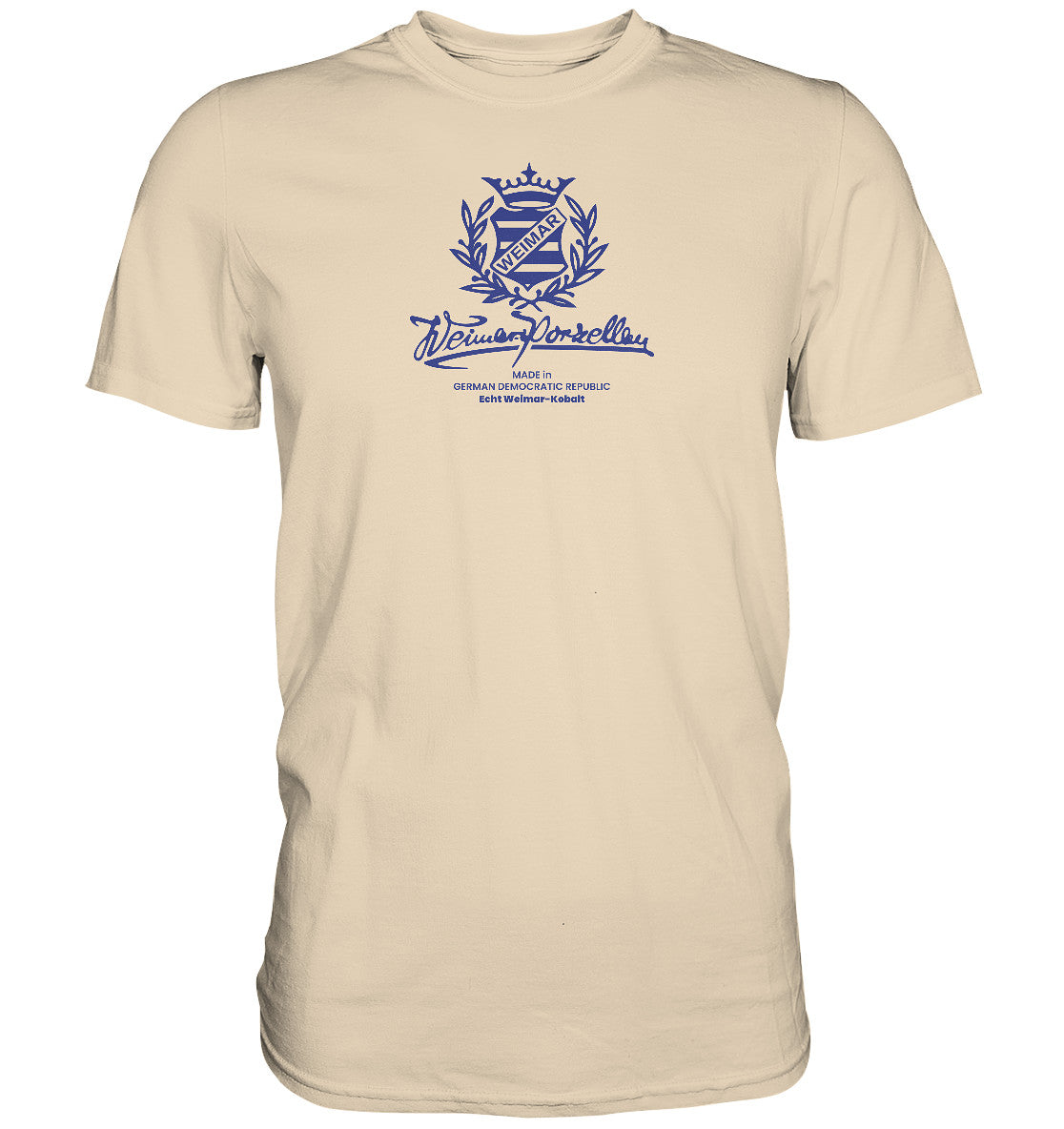DDR Ostalgie Shirt Unisex • WEIMAR-PORZELLAN BLANKENHAIN