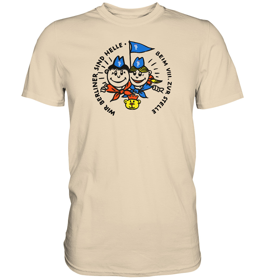 DDR Ostalgie Shirt Unisex • 8. PIONIERTREFFEN BERLIN