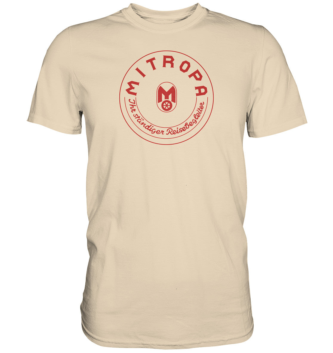 DDR Ostalgie Shirt Unisex • MITROPA BADGE