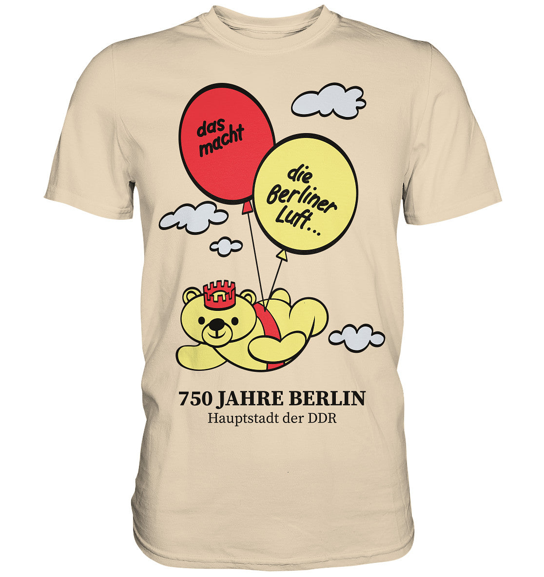 DDR Ostalgie Shirt Unisex • 750 JAHRE BERLIN