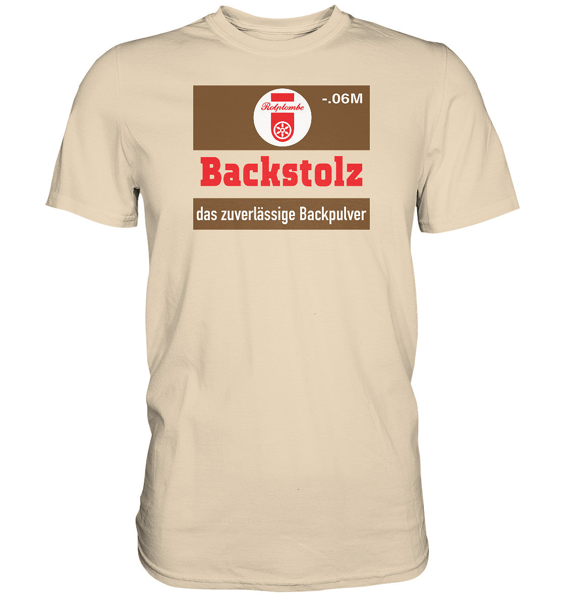 DDR Ostalgie Shirt Unisex • BACKSTOLZ BACKPULVER