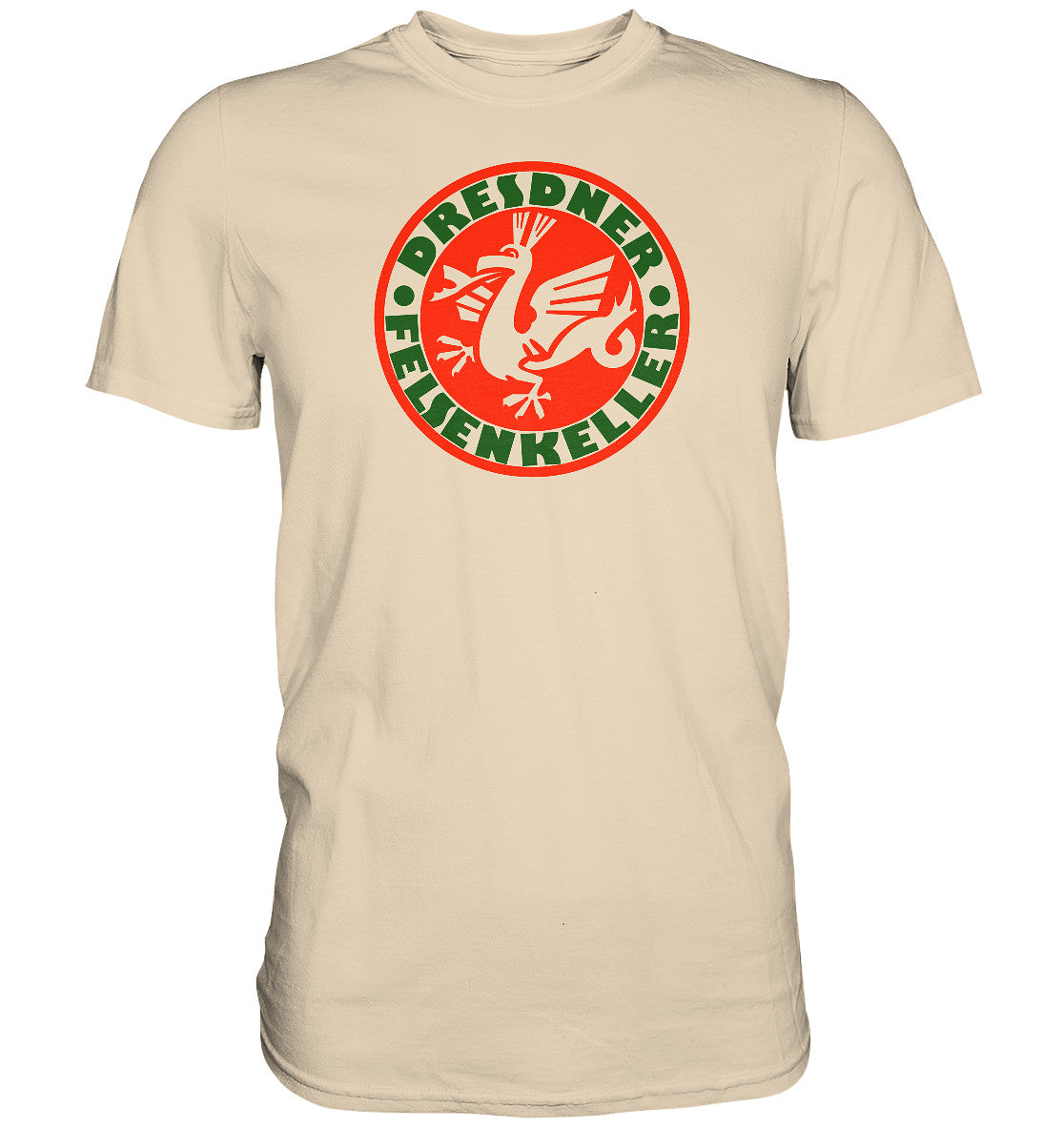 PREMIUM SHIRT UNISEX • VEB DRESDNER FELSENKELLER - BIERDECKEL