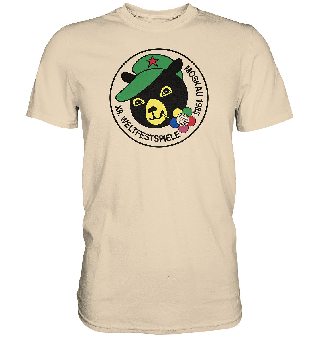 DDR Ostalgie Shirt Unisex • WELTFESTSPIELE, MOSKAU 1985