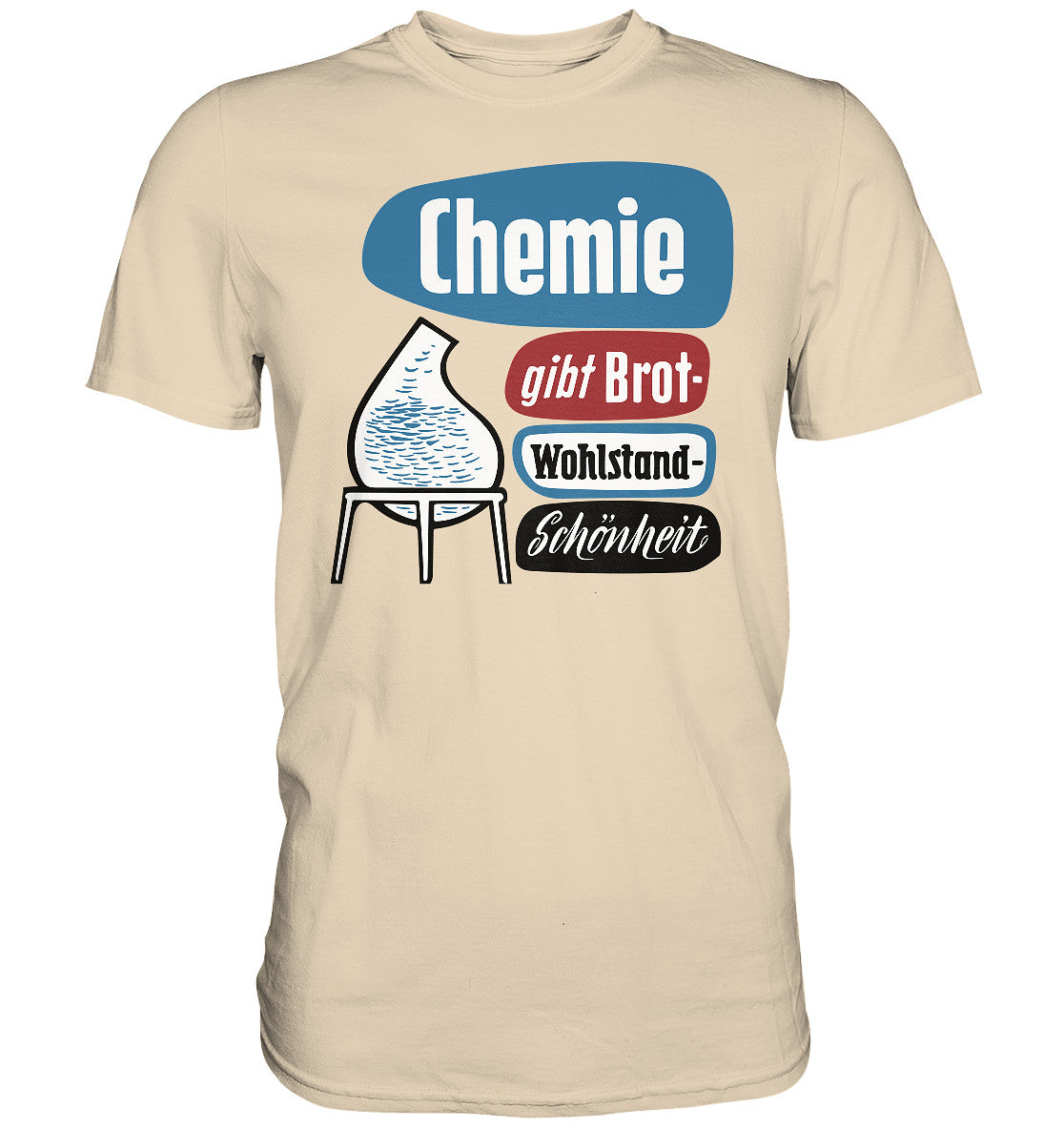DDR Ostalgie Shirt Unisex • CHEMIE GIBT BROT - LEUNA-WERKE