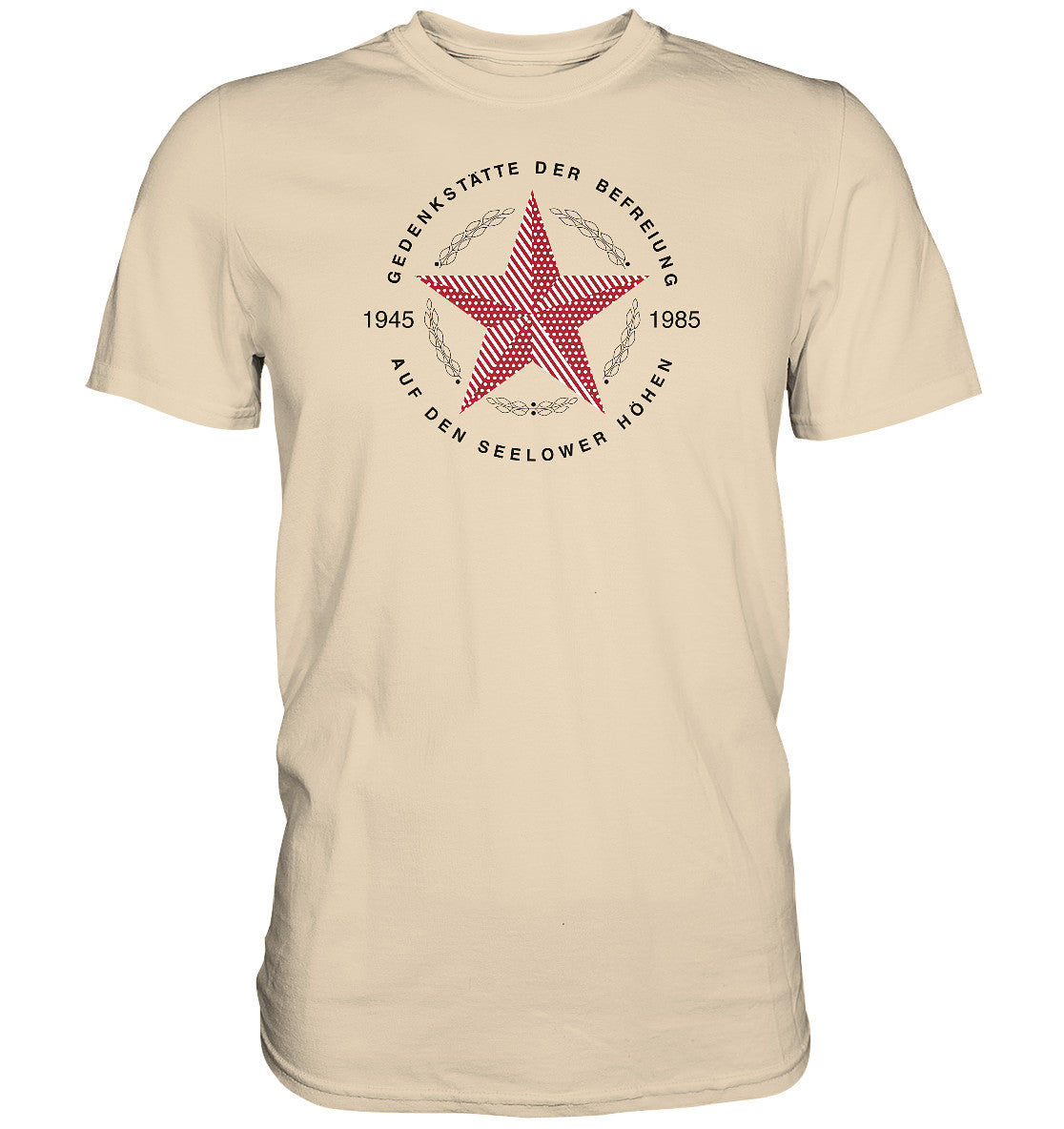DDR Ostalgie Shirt Unisex • GEDENKSTÄTTE SEELOWER HÖHEN
