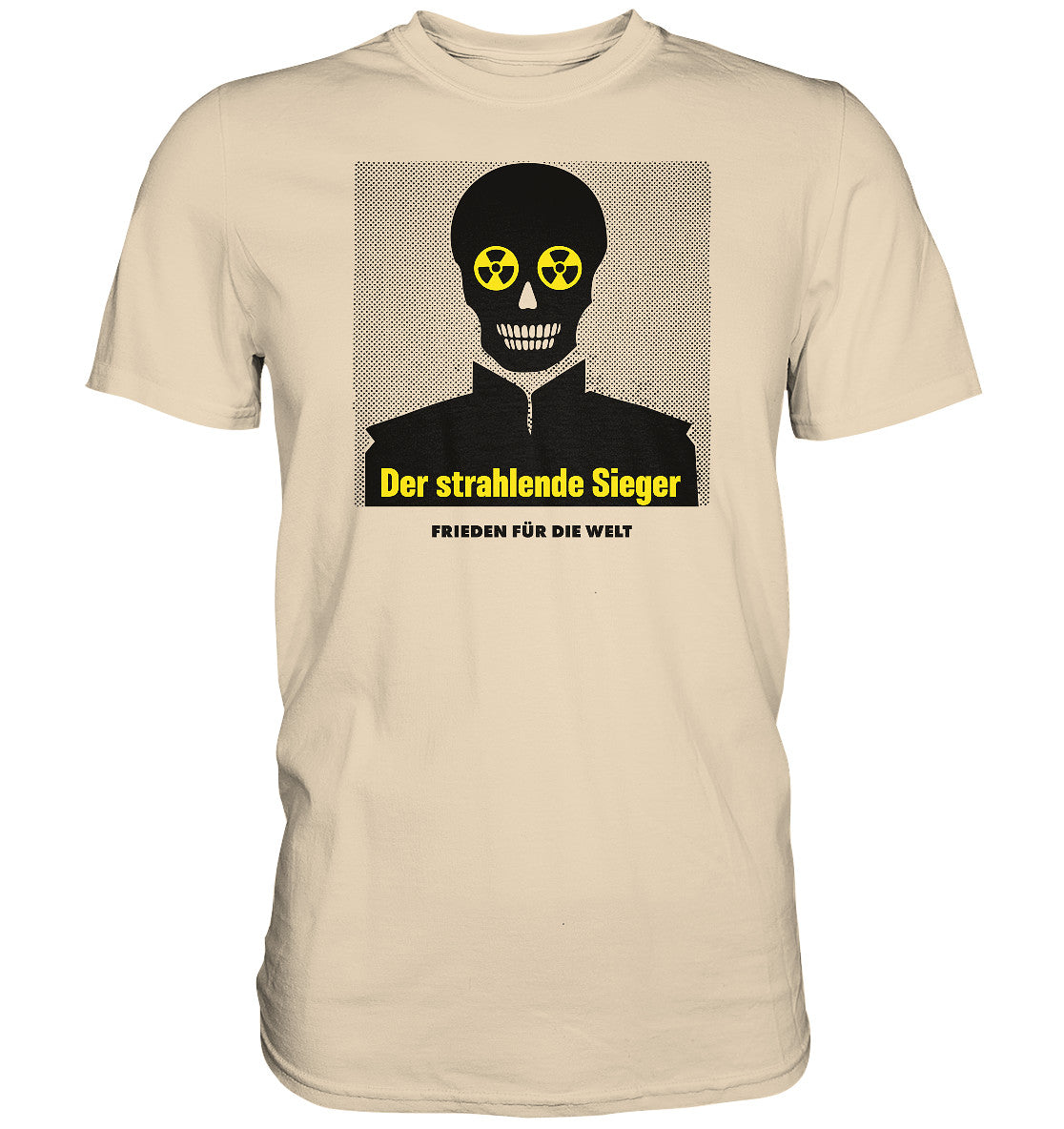 DDR Ostalgie Shirt Unisex • DER STRAHLENDE SIEGER - FRIEDEN FÜR DIE WELT!