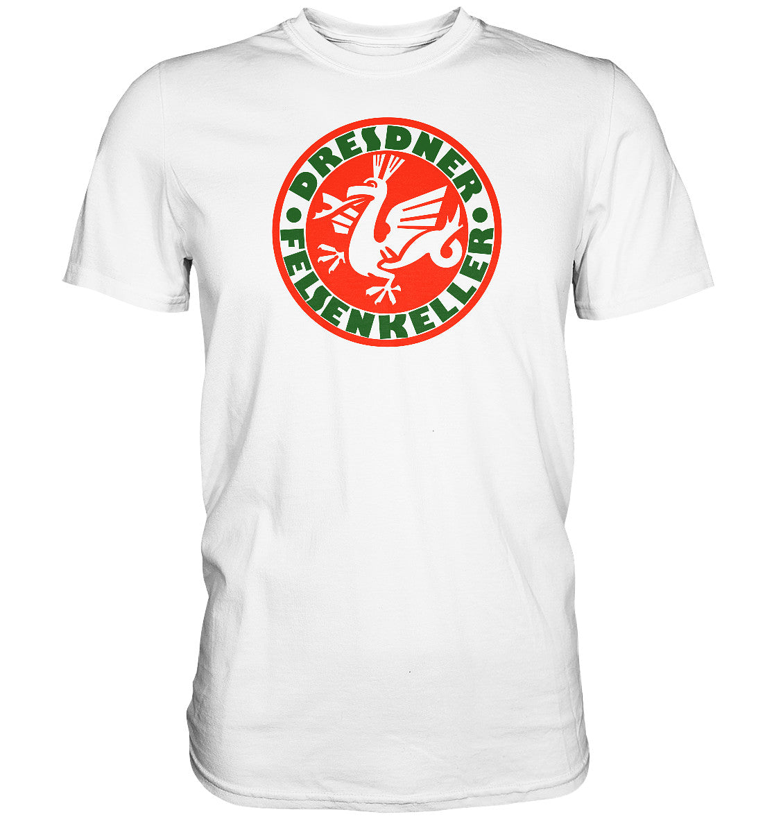 PREMIUM SHIRT UNISEX • VEB DRESDNER FELSENKELLER - BIERDECKEL