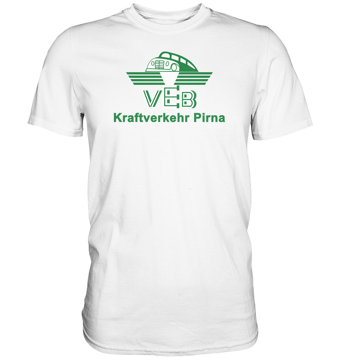 DDR Ostalgie Shirt Unisex • VEB KRAFTVERKEHR PIRNA
