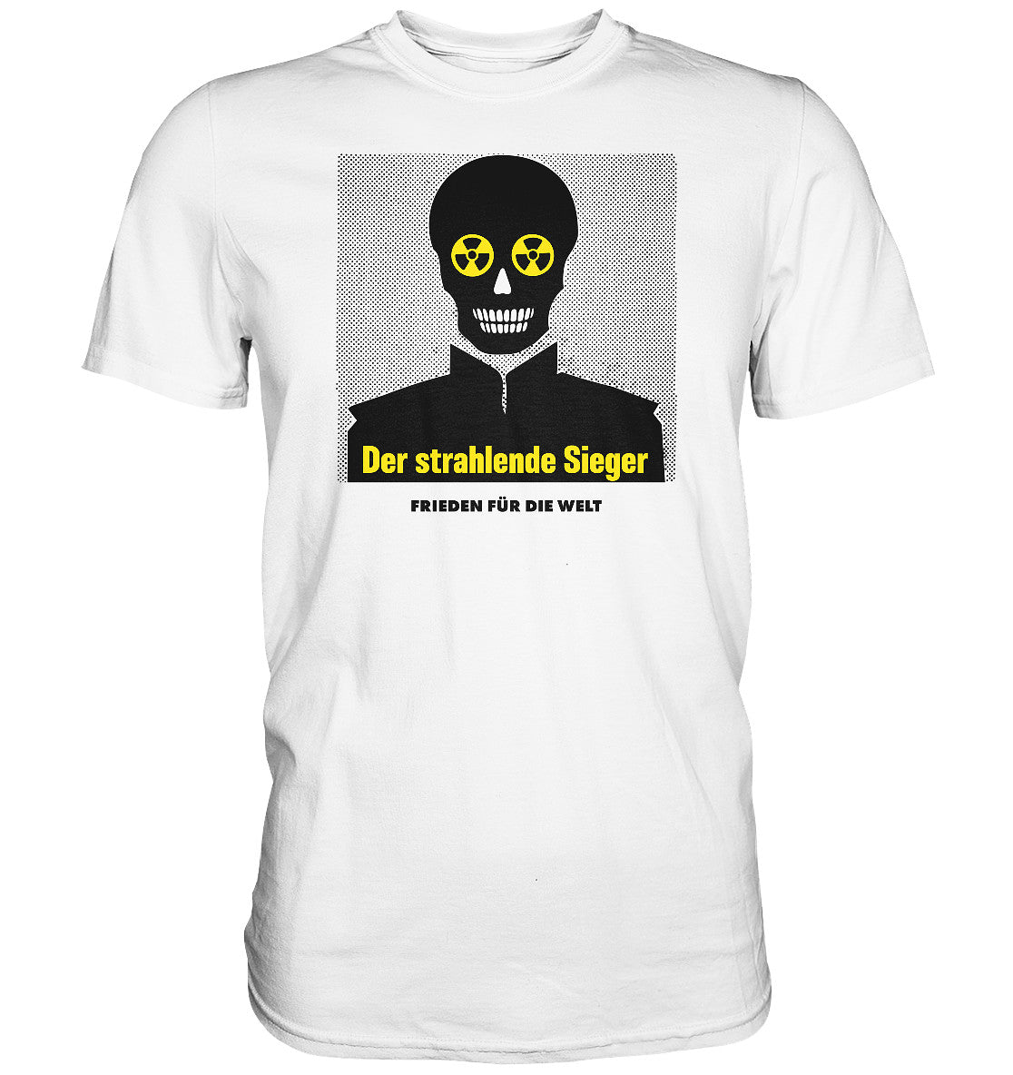 DDR Ostalgie Shirt Unisex • DER STRAHLENDE SIEGER - FRIEDEN FÜR DIE WELT!