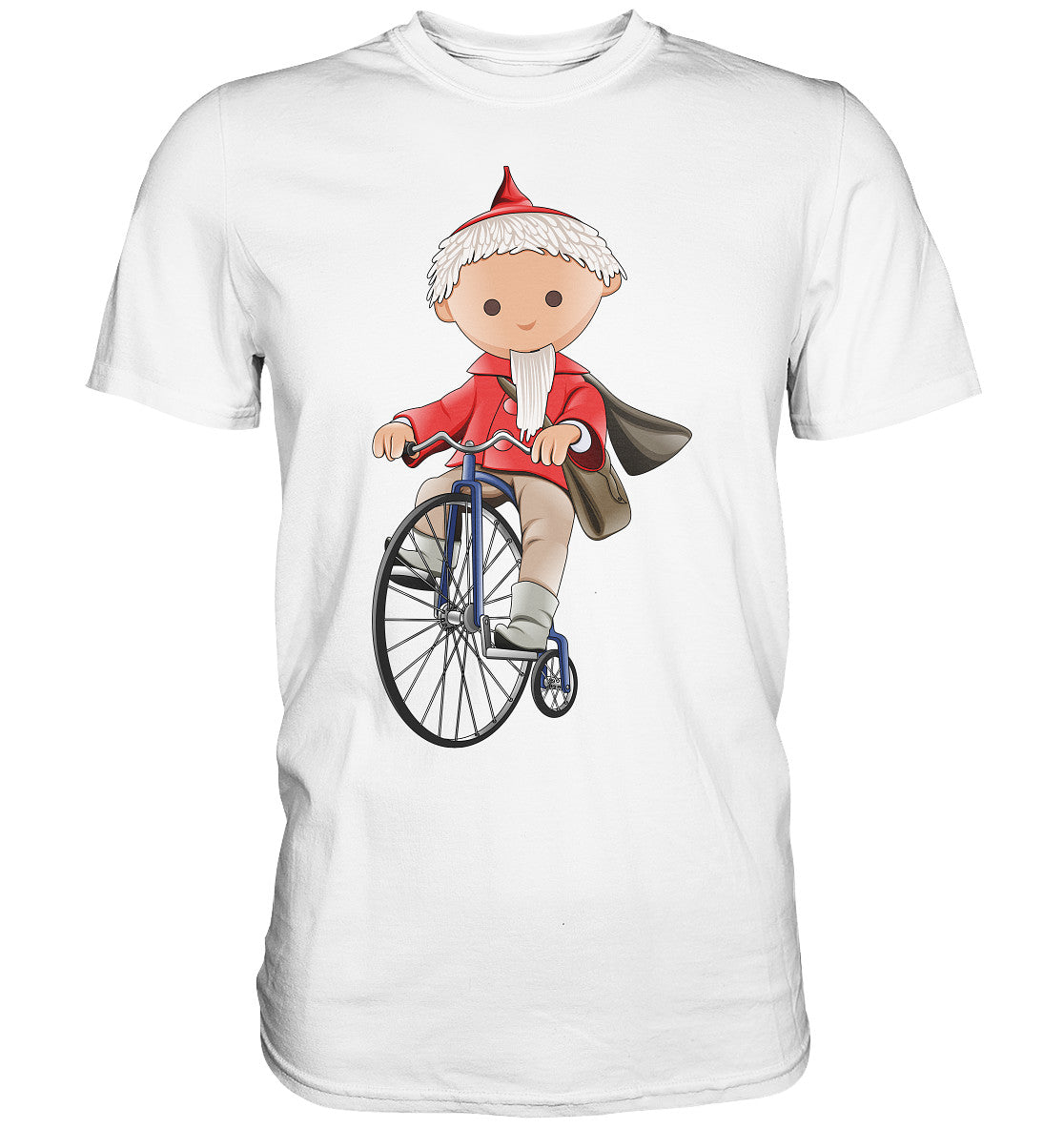 DDR Ostalgie Shirt Unisex • UNSER SANDMÄNNCHEN - AUF DEM HOCHRAD - ROT (PU-97, 1969)