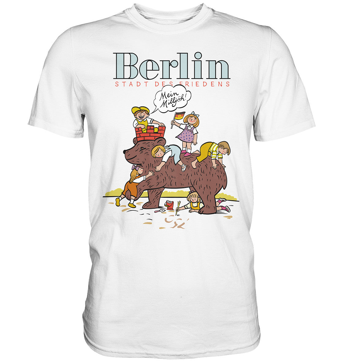DDR Ostalgie Shirt Unisex • BERLIN - STADT DES FRIEDENS