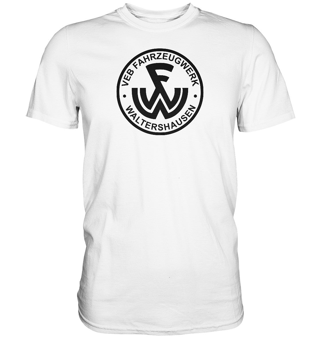 DDR Ostalgie Shirt Unisex • VEB FAHRZEUGWERK WALTERSHAUSEN - hell
