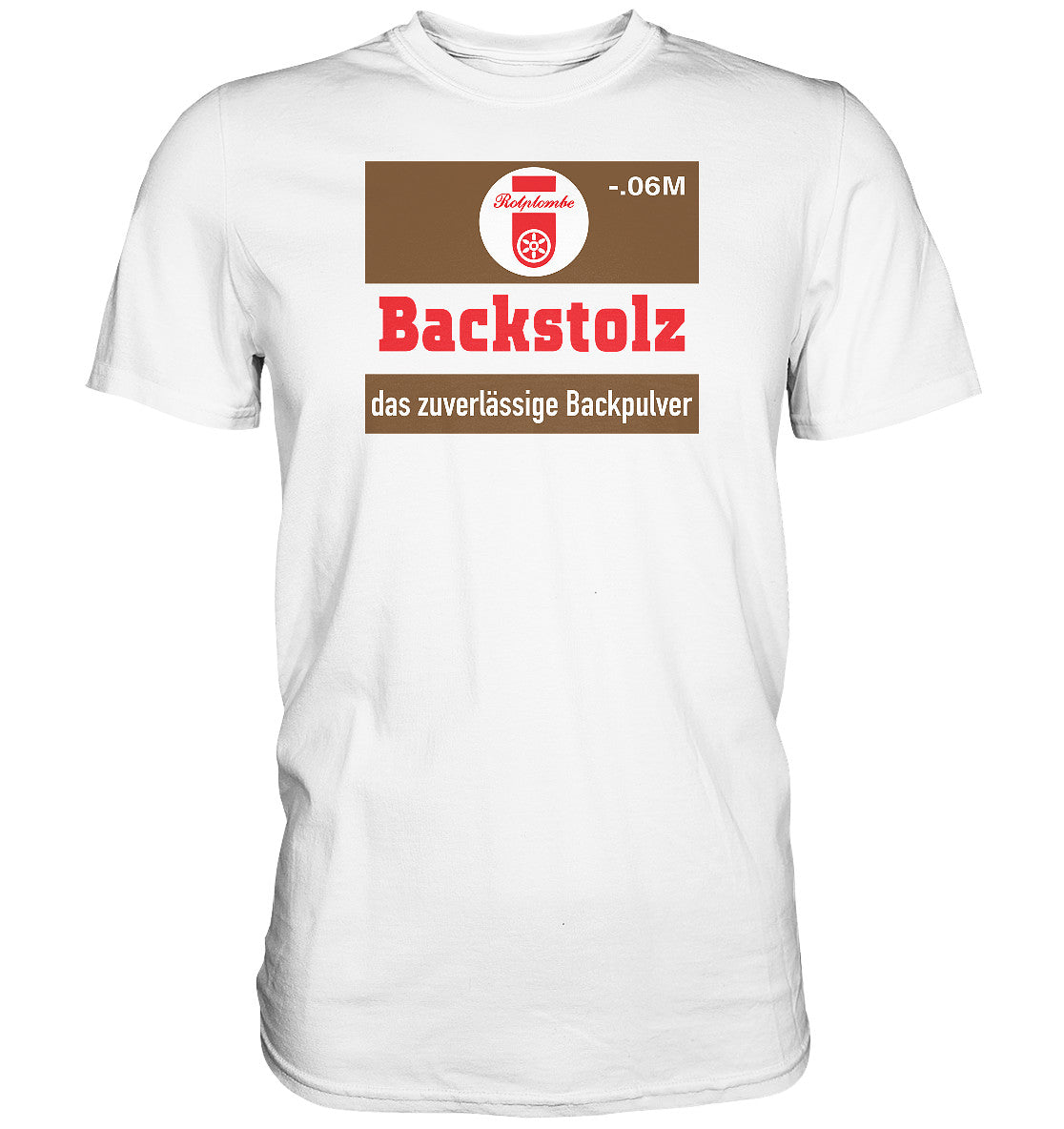 DDR Ostalgie Shirt Unisex • BACKSTOLZ BACKPULVER