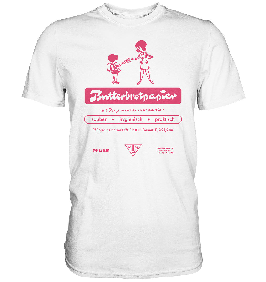 DDR Ostalgie Shirt Unisex • DDR-BUTTERBROTPAPIER