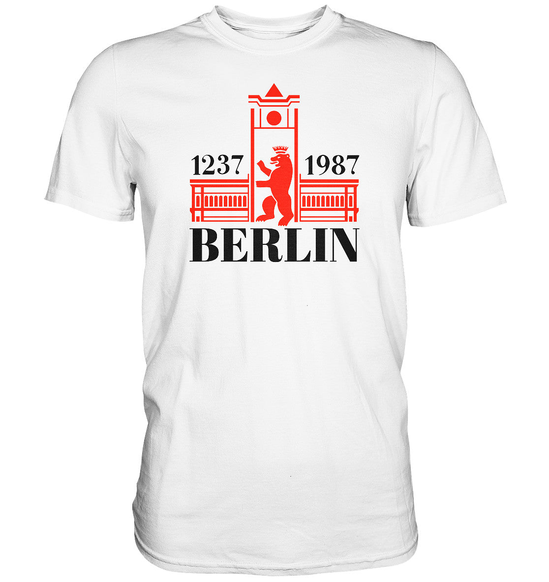DDR Ostalgie Shirt Unisex • BERLIN 1237-1987