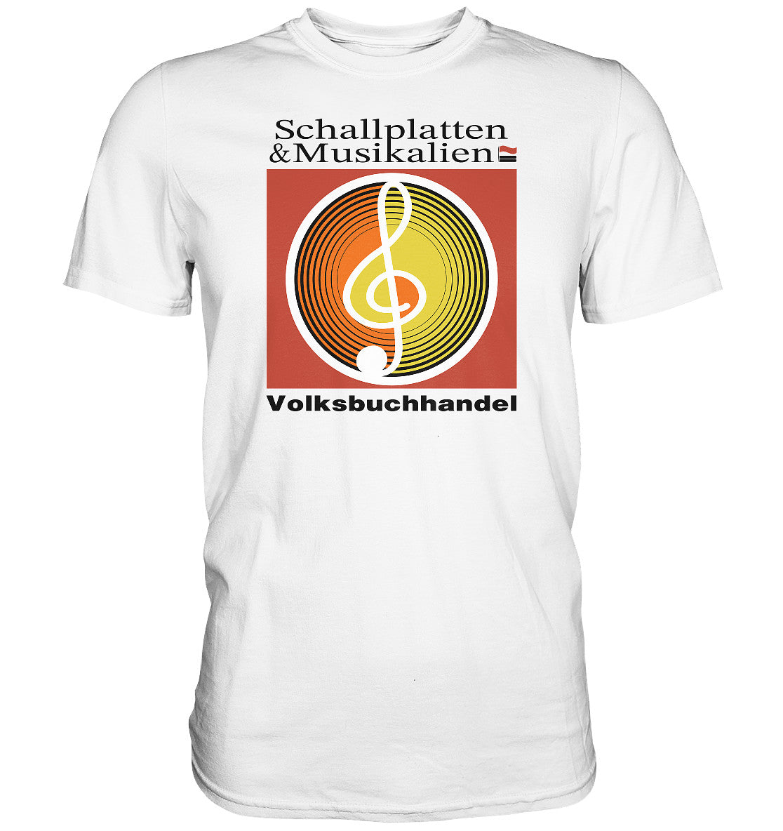 DDR Ostalgie Shirt Unisex • SCHALLPLATTEN VOLKSBUCHHANDEL