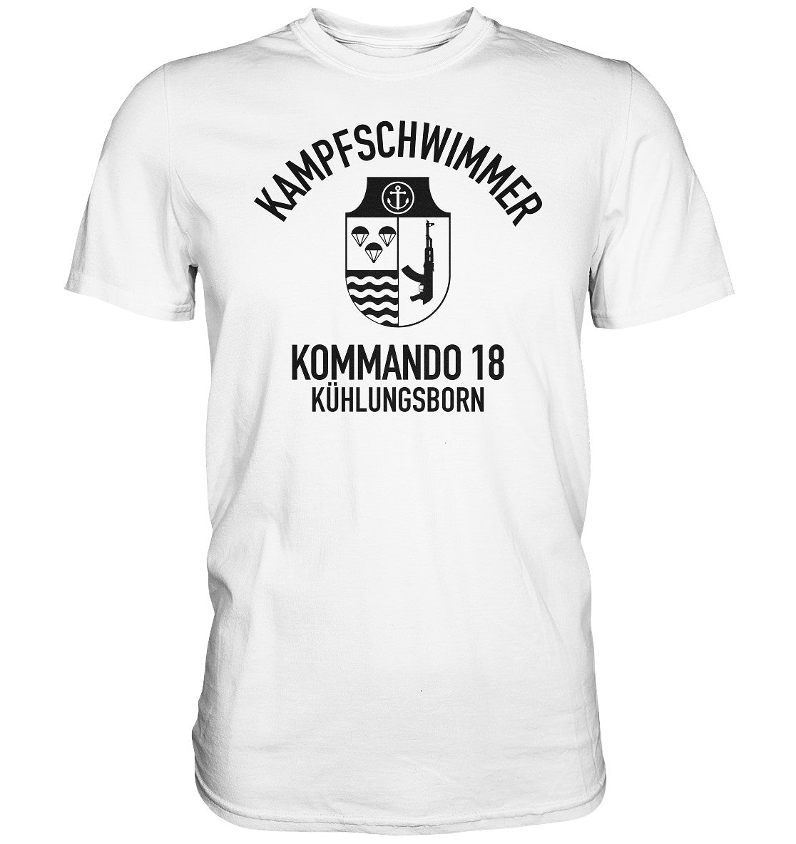 DDR Ostalgie Shirt Unisex • DDR KAMPFSCHWIMMER KÜHLUNGSBORN - hell
