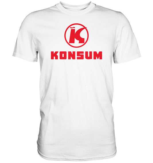 DDR Ostalgie Shirt Unisex • KONSUM - hell