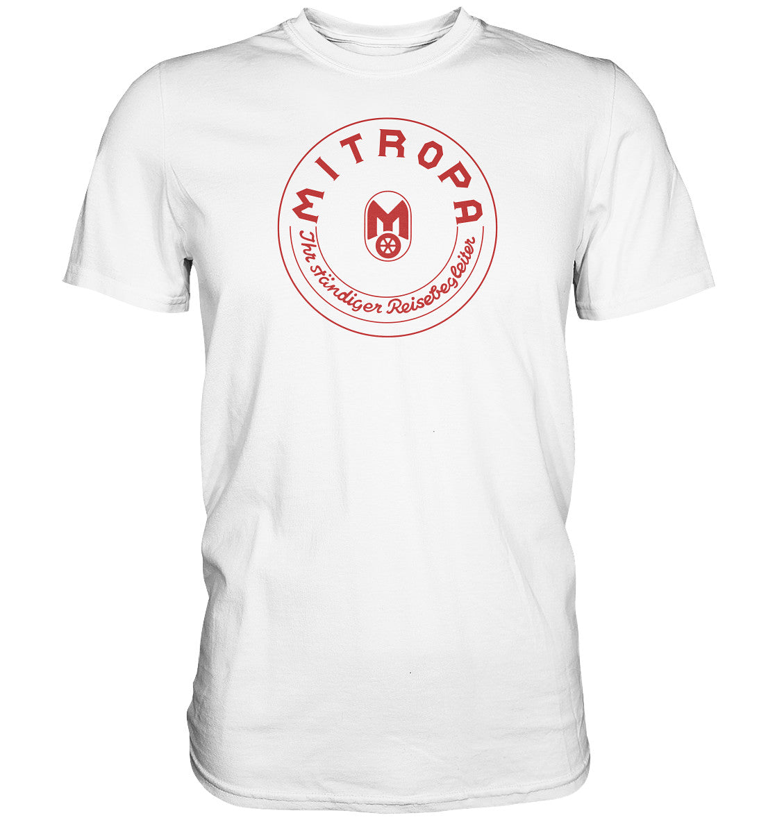 DDR Ostalgie Shirt Unisex • MITROPA BADGE