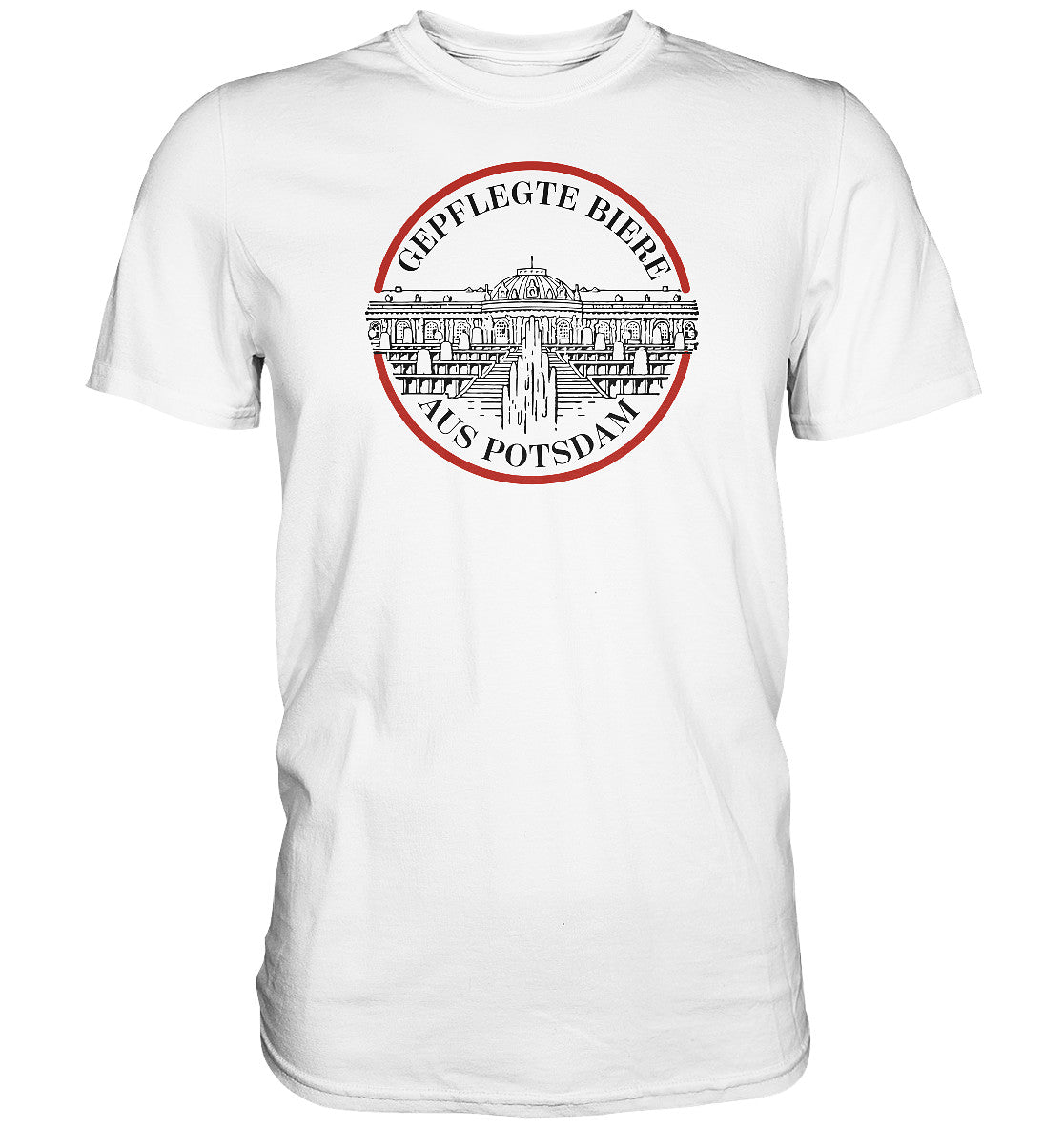 PREMIUM SHIRT UNISEX • GEPFLEGTE BIERE AUS POTSDAM