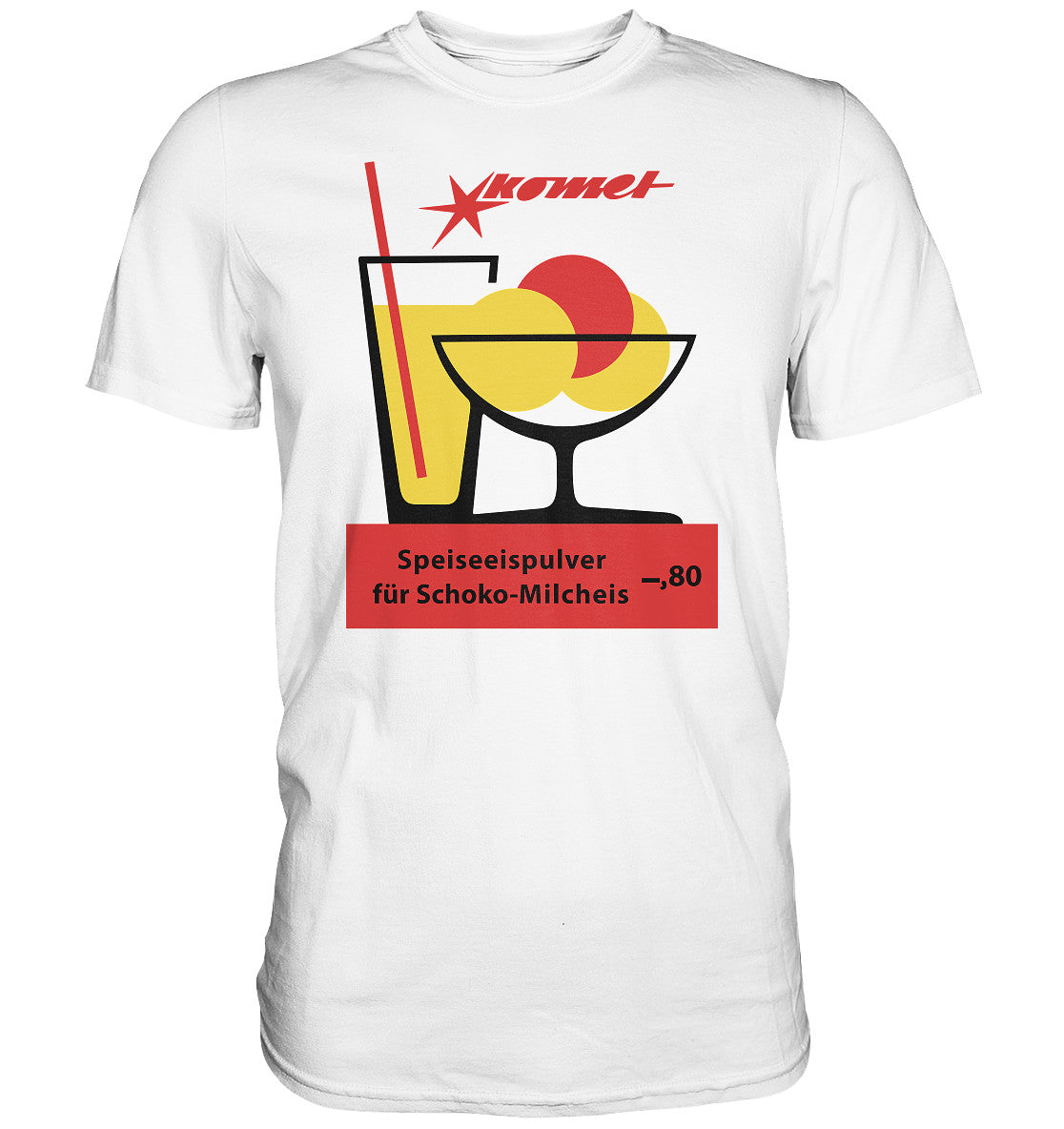 DDR Ostalgie Shirt Unisex • KOMET SPEISEEISPULVER