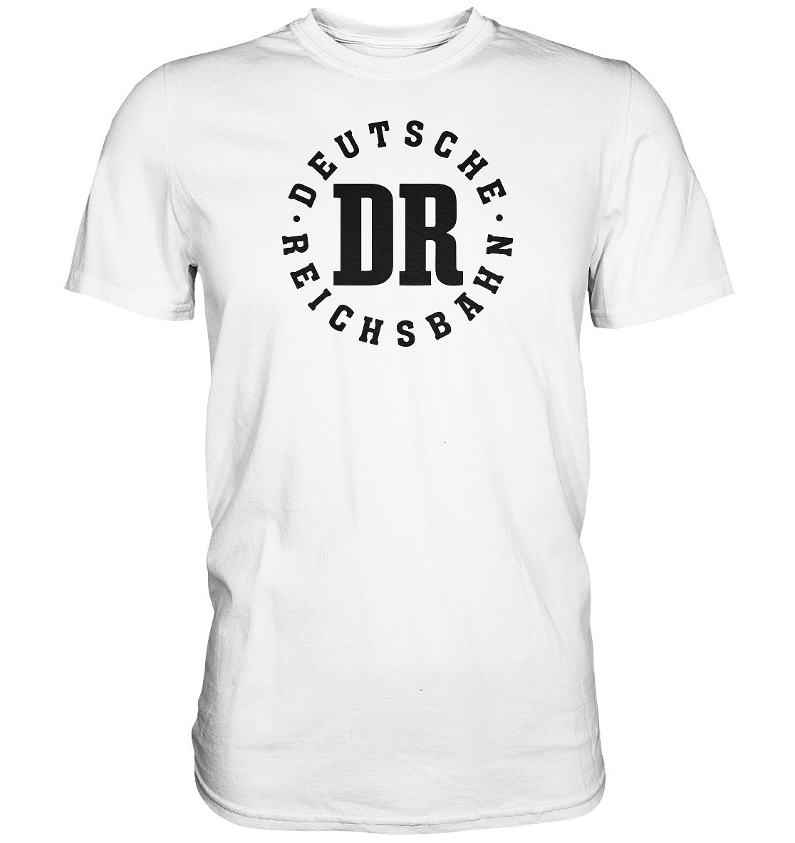 DDR Ostalgie Shirt Unisex • DR DEUTSCHE REICHSBAHN - hell