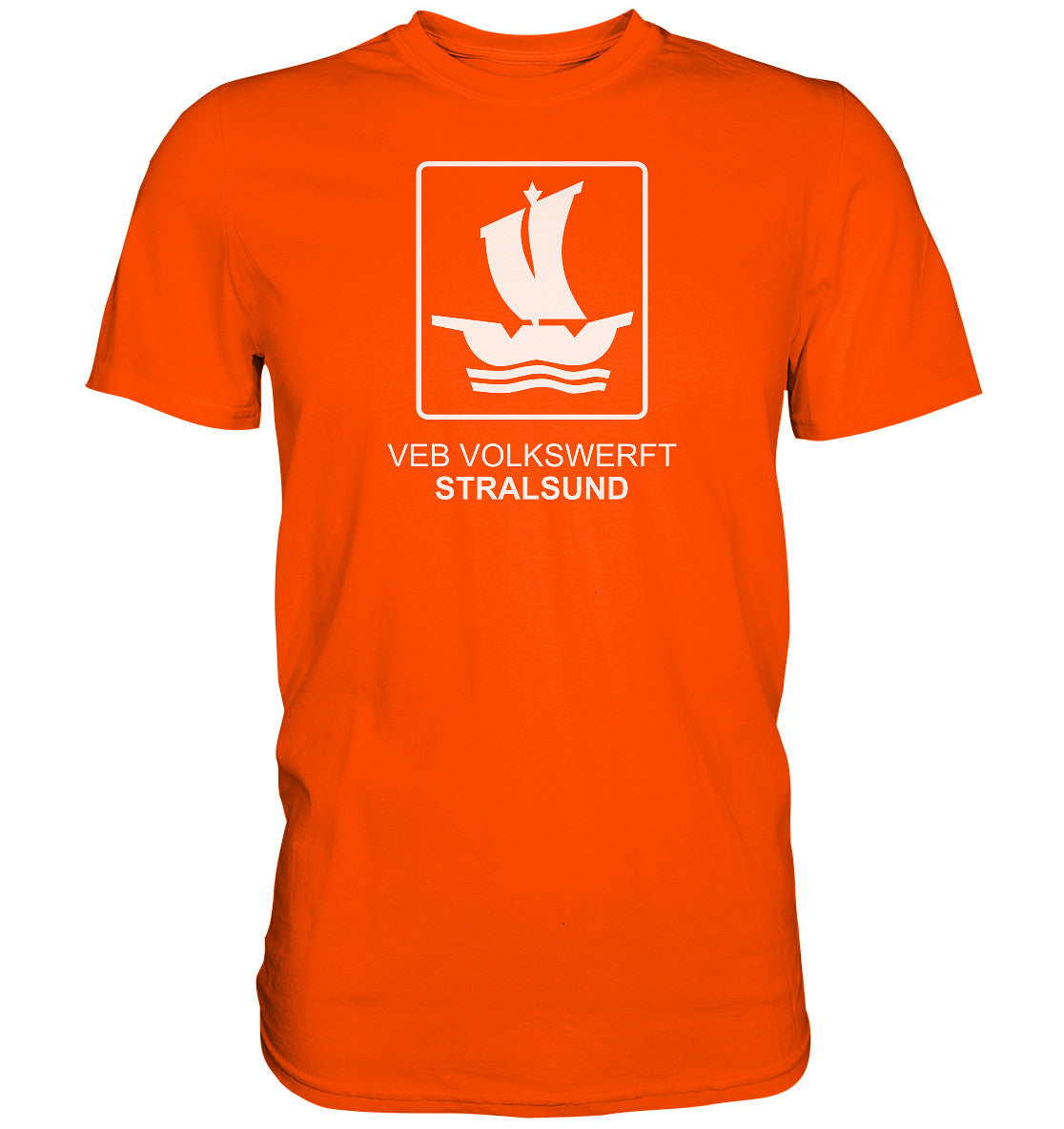 DDR Ostalgie Shirt Unisex • VEB VOLKSWERFT STRALSUND