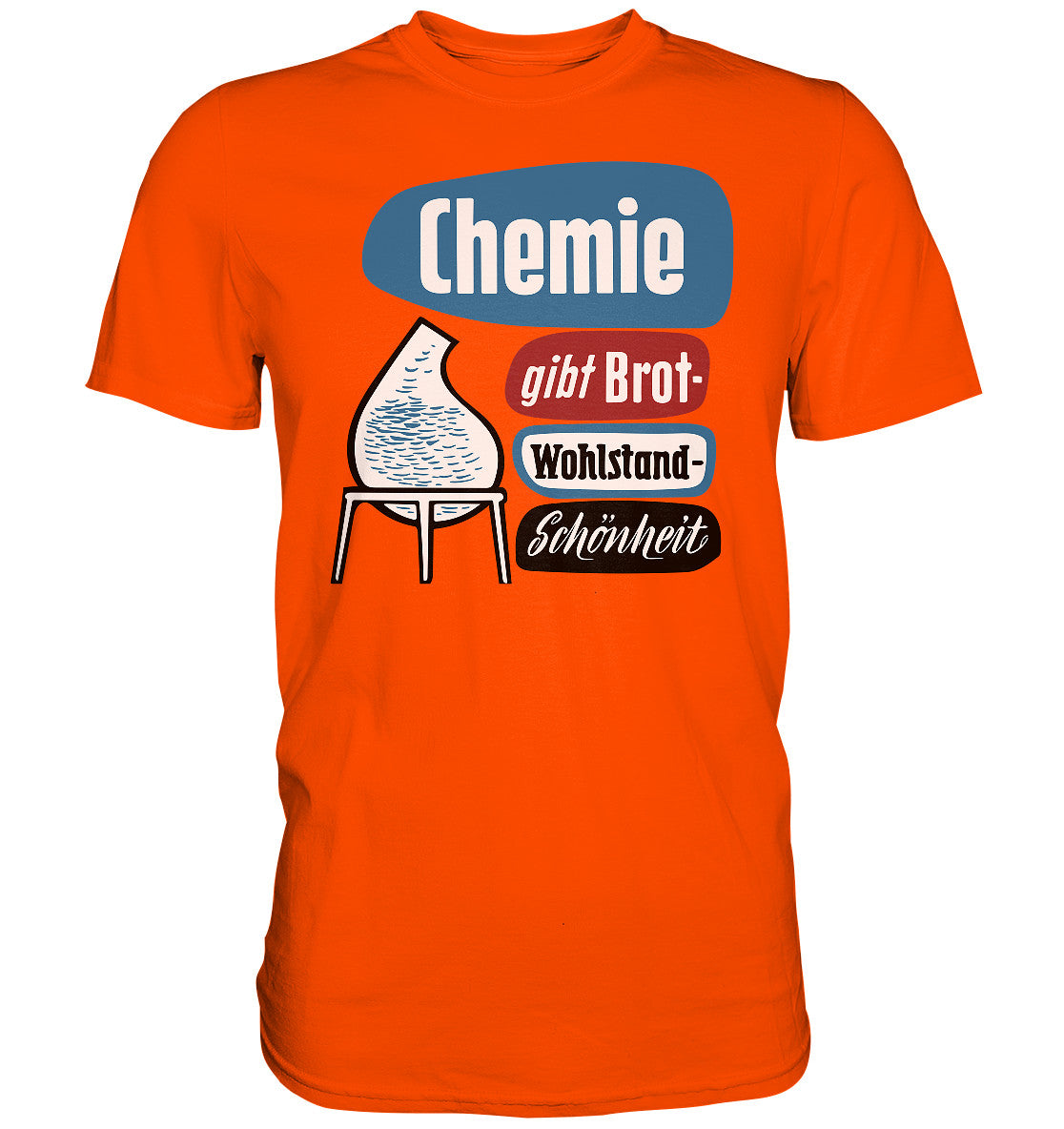 DDR Ostalgie Shirt Unisex • CHEMIE GIBT BROT - LEUNA-WERKE