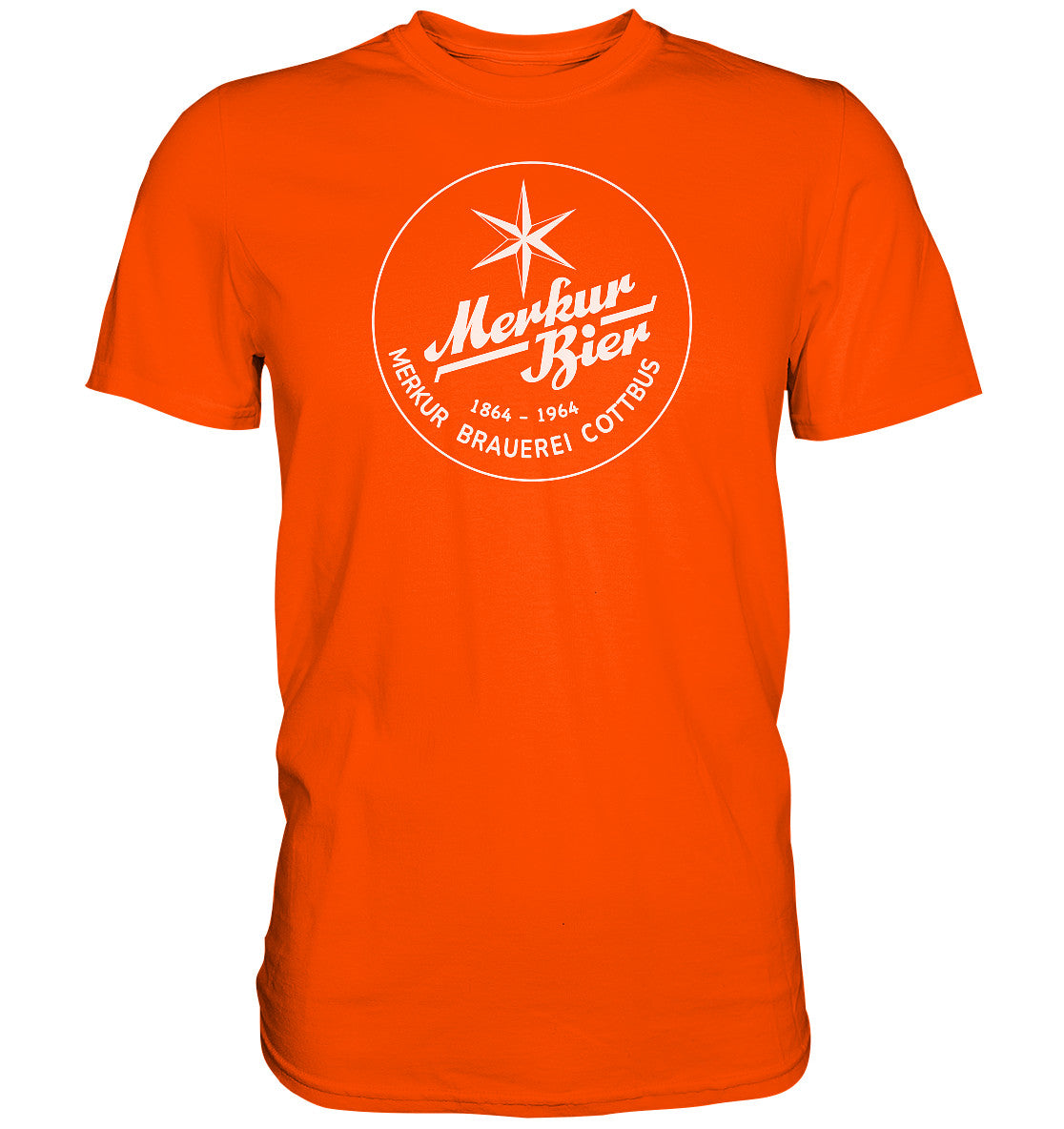 DDR Ostalgie Shirt Unisex • MERKUR BRAUEREI COTTBUS