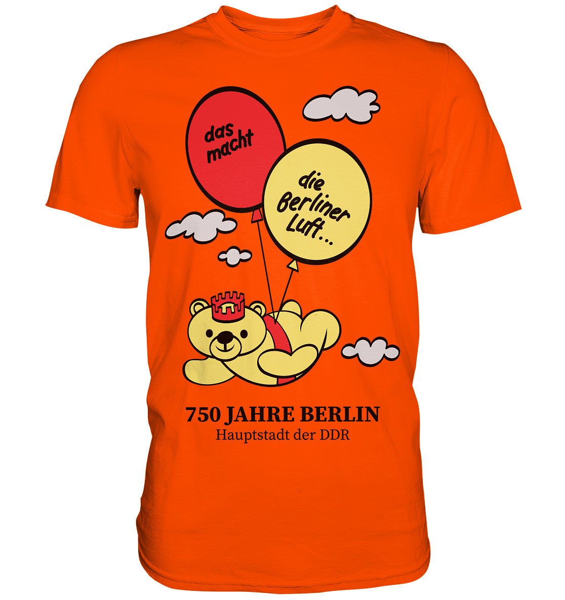 DDR Ostalgie Shirt Unisex • 750 JAHRE BERLIN