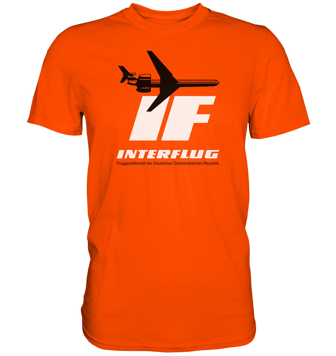 DDR Ostalgie Shirt Unisex • IF - INTERFLUG DDR - ORIGINAL WERBUNG