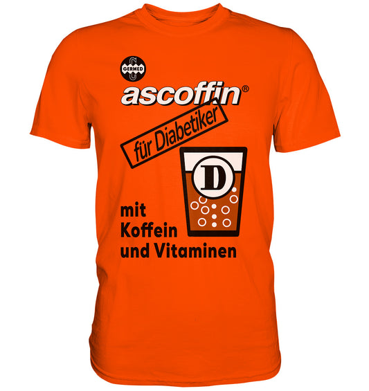 DDR Ostalgie Shirt Unisex • GERMED ASCOFFIN DIABETIKER