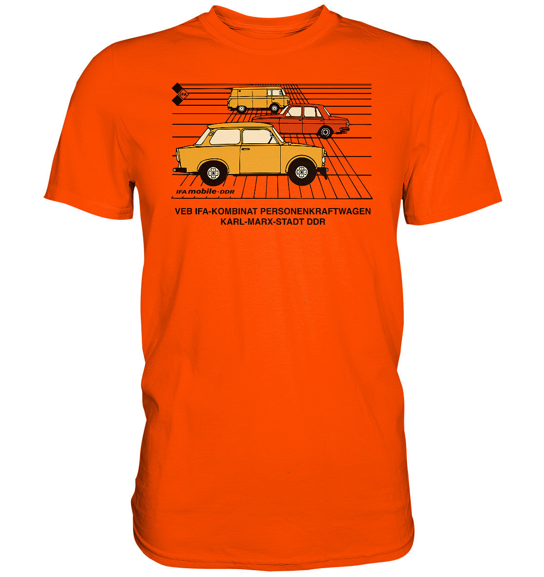 DDR Ostalgie Shirt Unisex • IFA MOBILE DDR - ORIGINALWERBUNG