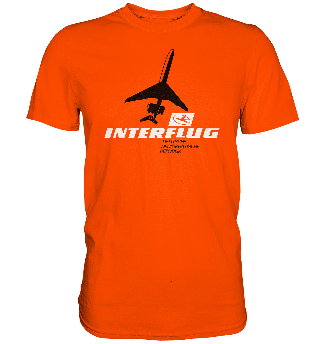 DDR Ostalgie Shirt Unisex • IF - INTERFLUG DDR - ORIGINAL WERBUNG 1981