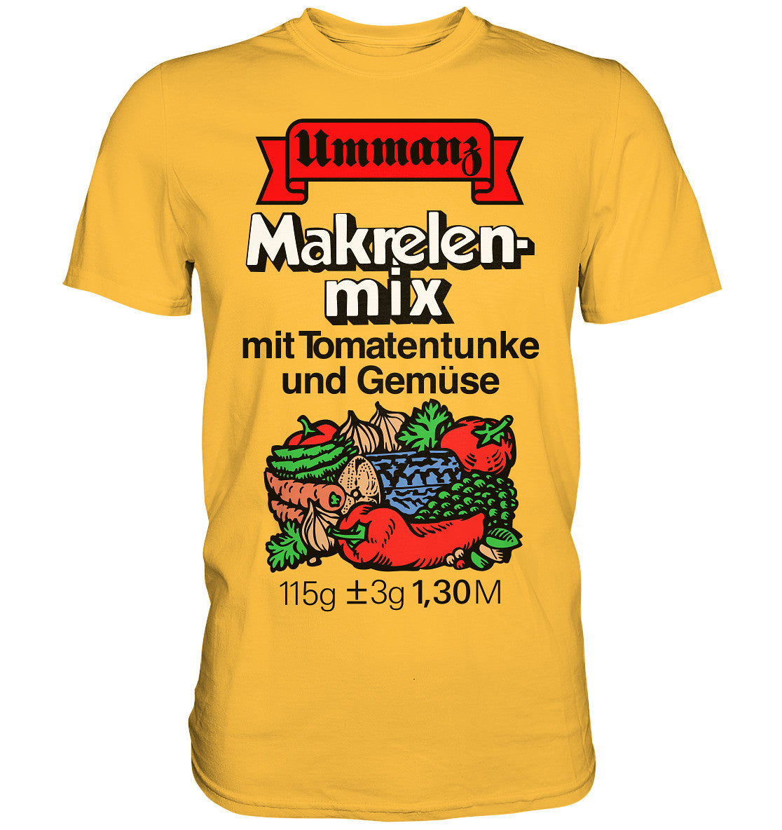 DDR Ostalgie Shirt Unisex • UMMANZ - MAKRELENMIX