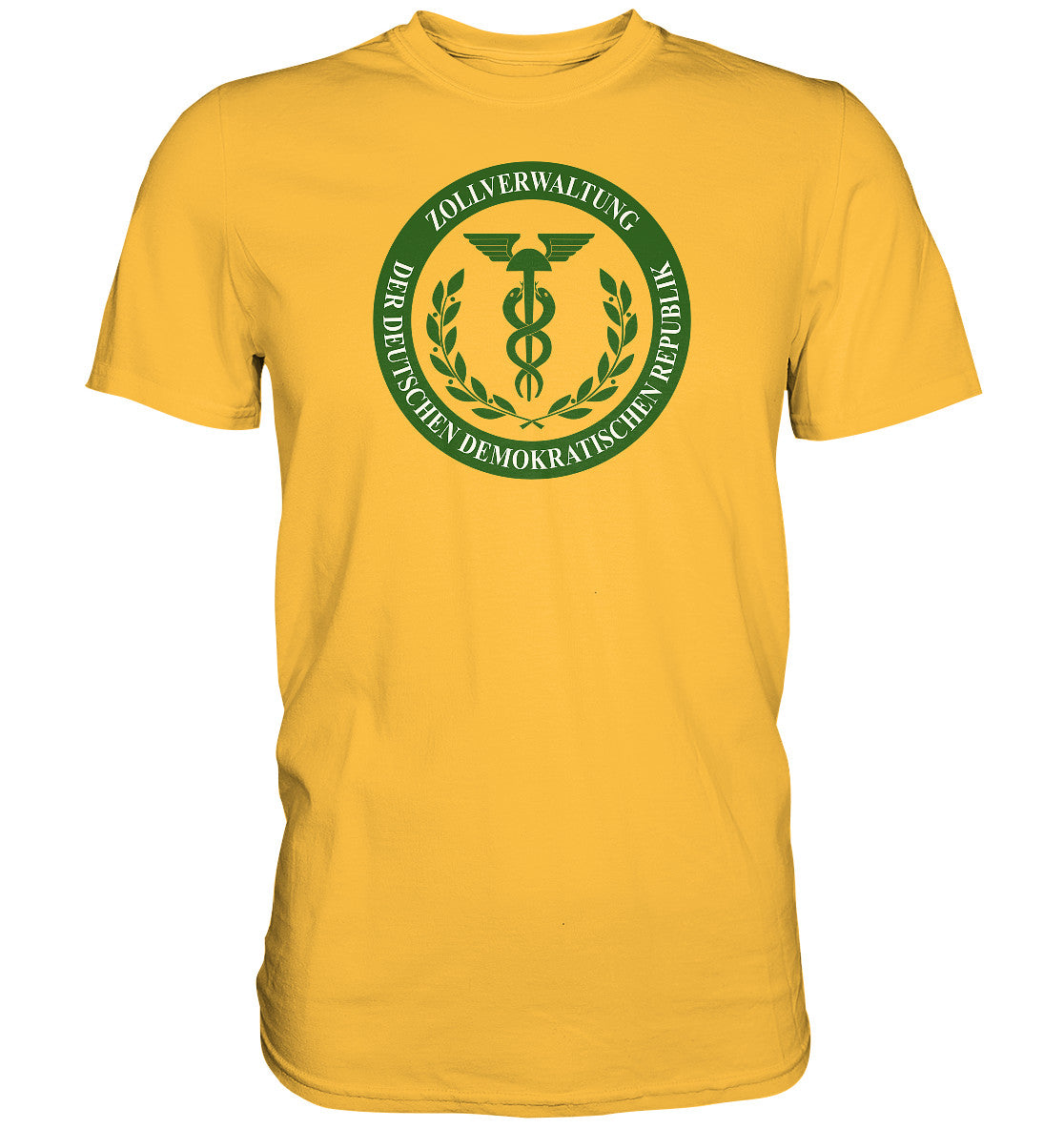 DDR Ostalgie Shirt Unisex • ZOLLVERWALTUNG DER DDR