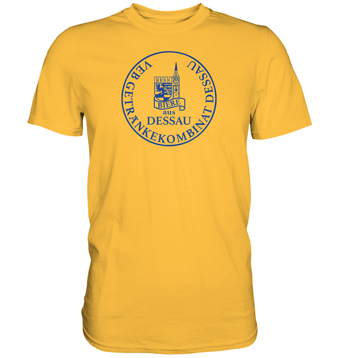 PREMIUM SHIRT UNISEX • VEB GETRÄNKEKOMBINAT DESSAU BIERE