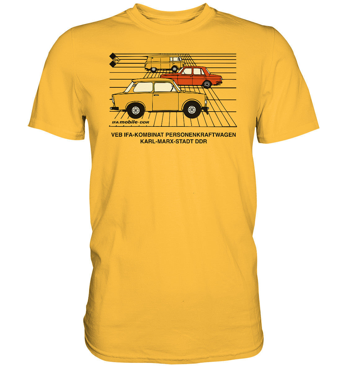DDR Ostalgie Shirt Unisex • IFA MOBILE DDR - ORIGINALWERBUNG
