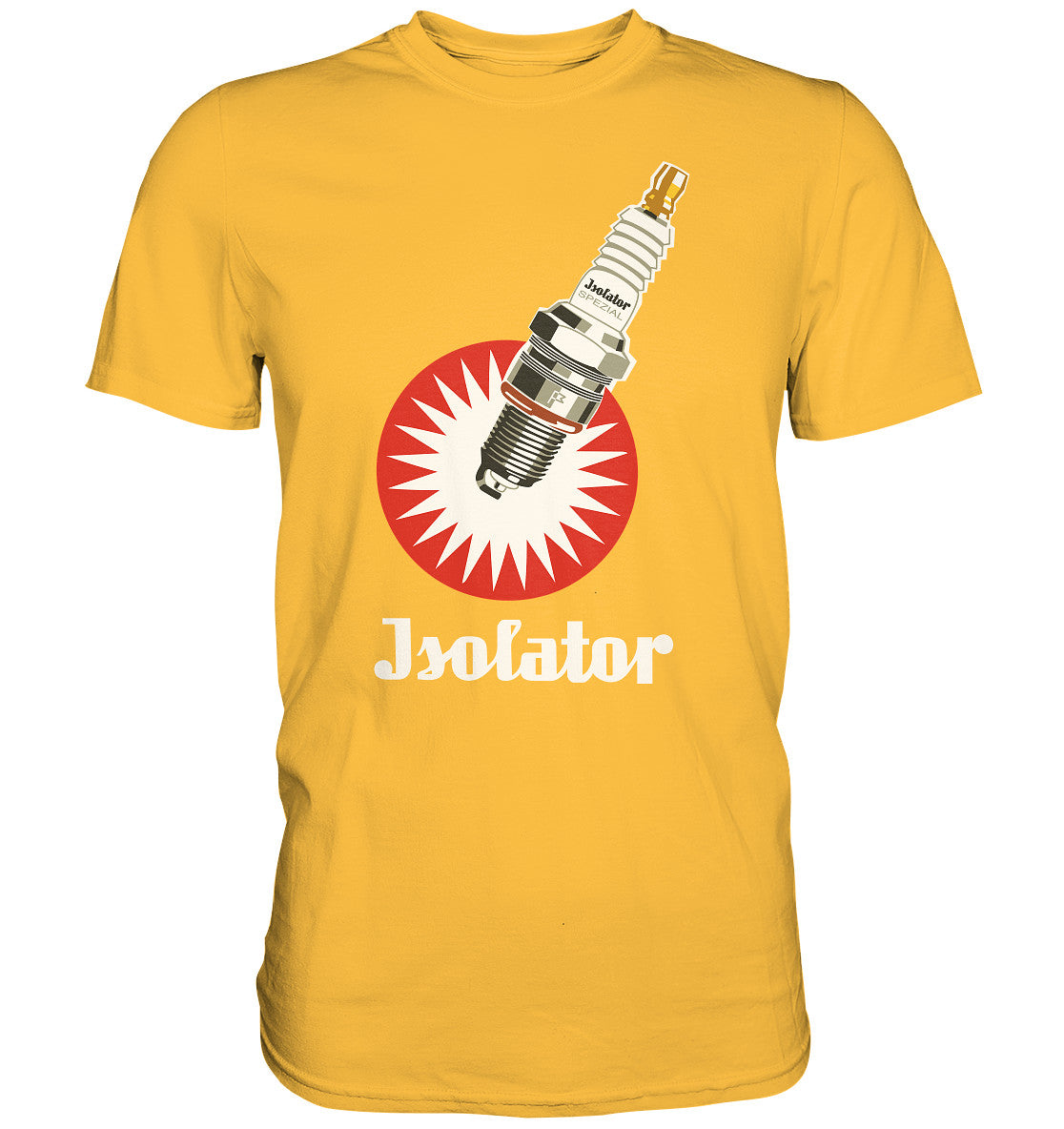DDR Ostalgie Shirt Unisex • ISOLATOR ZÜNDKERZE