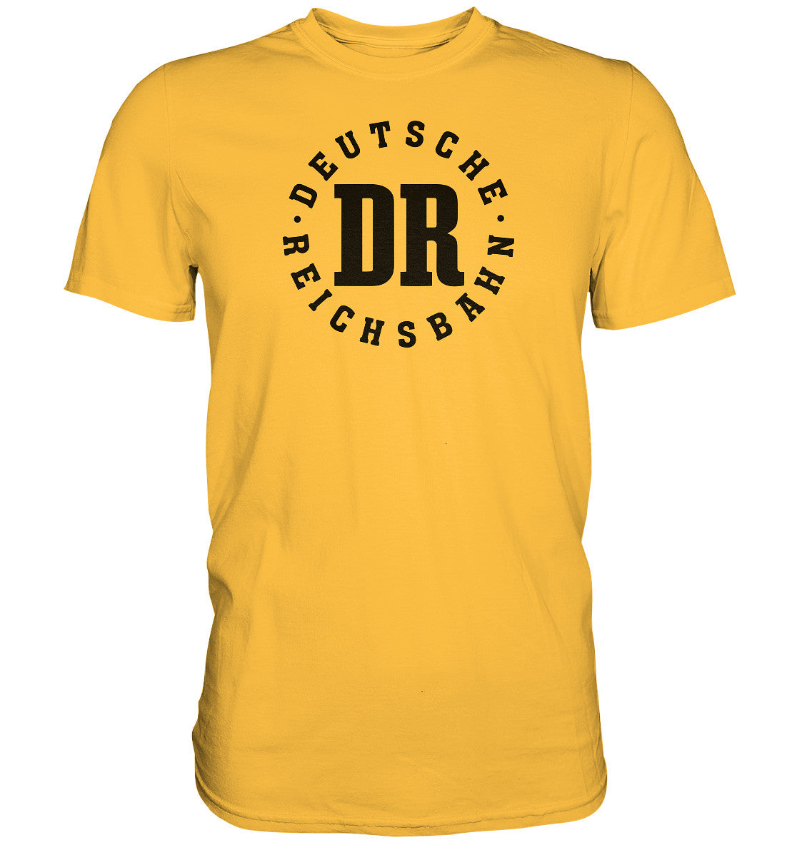 DDR Ostalgie Shirt Unisex • DR DEUTSCHE REICHSBAHN - hell