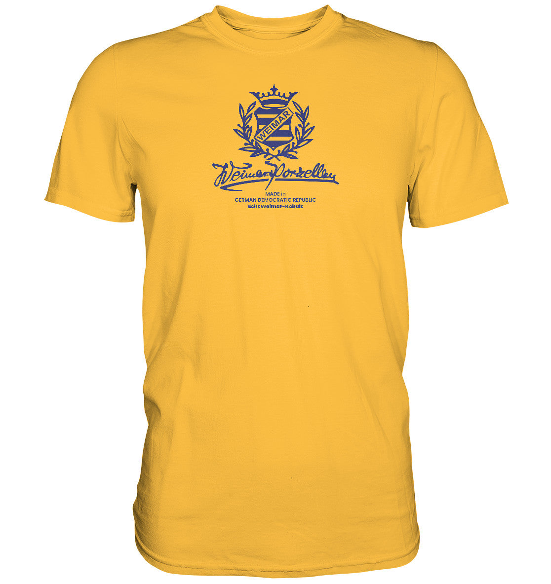 DDR Ostalgie Shirt Unisex • WEIMAR-PORZELLAN BLANKENHAIN