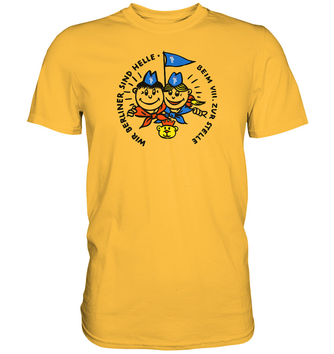 DDR Ostalgie Shirt Unisex • 8. PIONIERTREFFEN BERLIN