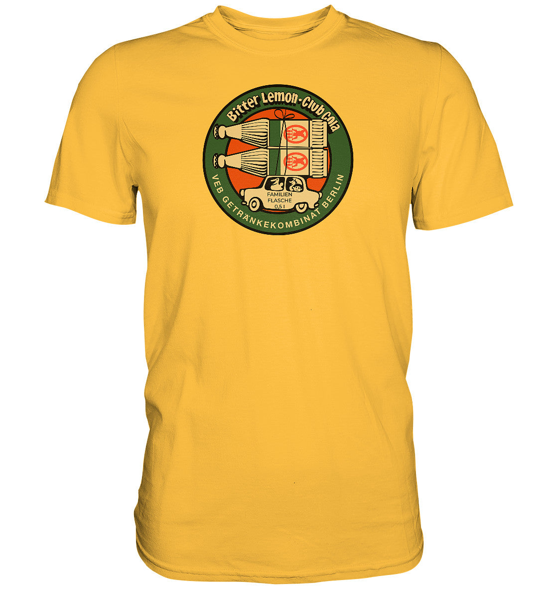 PREMIUM SHIRT UNISEX • BITTER LEMON CLUB COLA