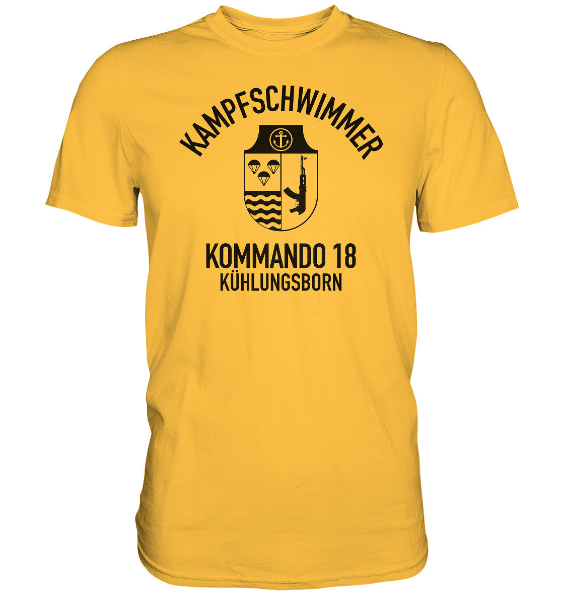 DDR Ostalgie Shirt Unisex • DDR KAMPFSCHWIMMER KÜHLUNGSBORN - hell