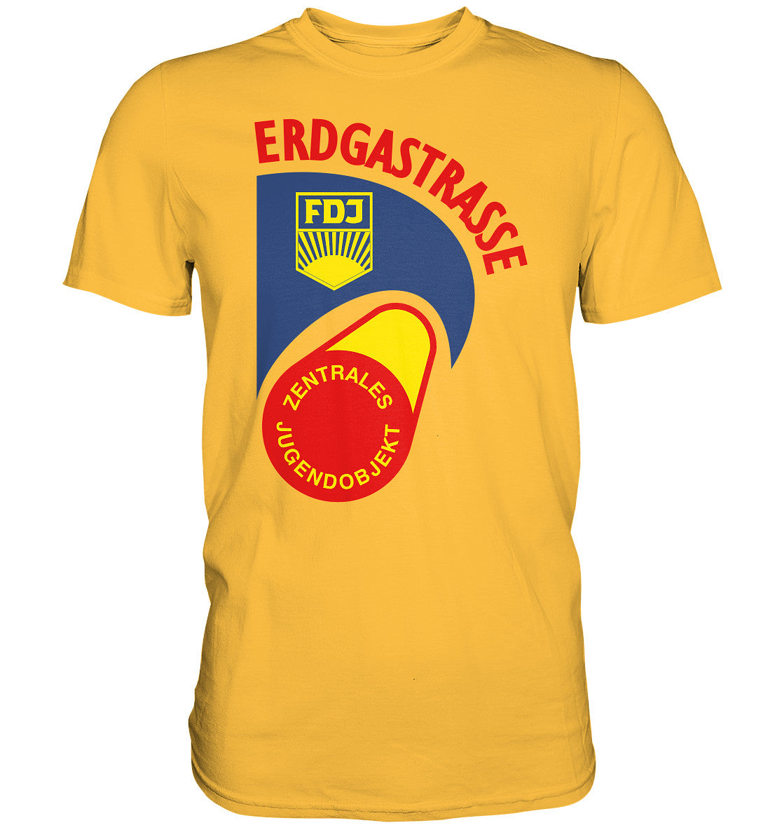 DDR Ostalgie Shirt Unisex • ERDGASTRASSE