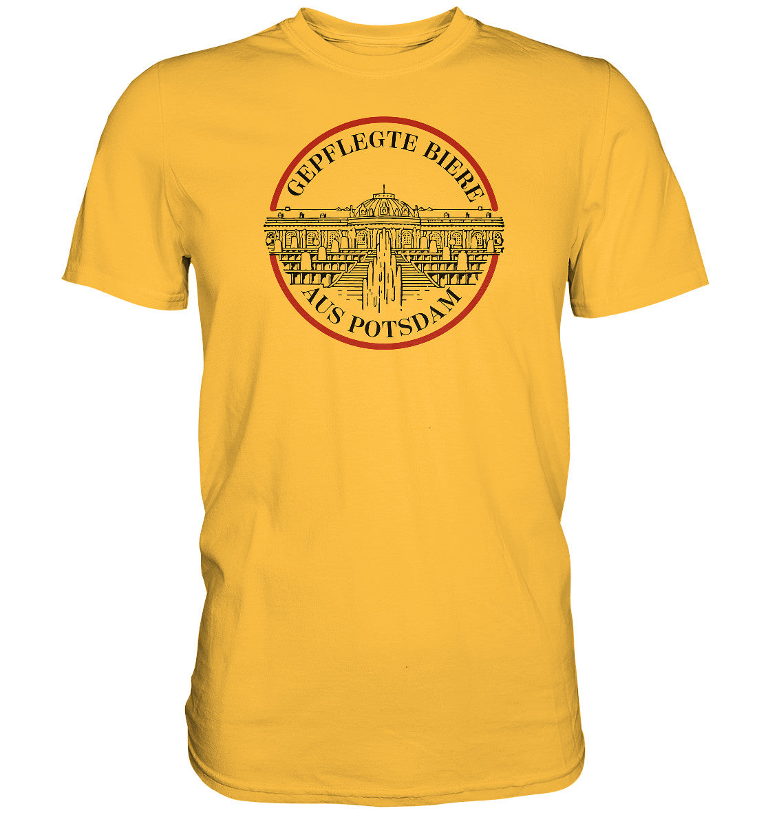 PREMIUM SHIRT UNISEX • GEPFLEGTE BIERE AUS POTSDAM