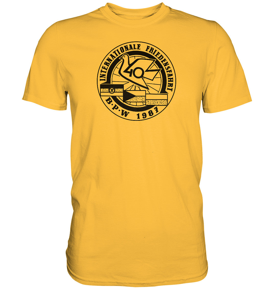 DDR Ostalgie Shirt Unisex • INTERNATIONALE FRIEDENSFAHRT 1987