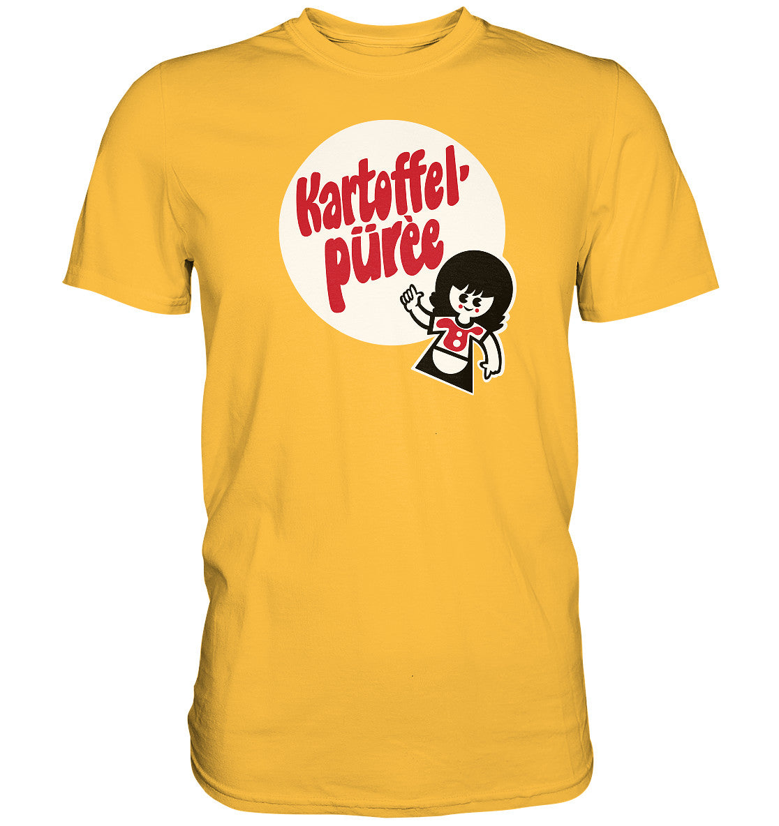 DDR Ostalgie Shirt Unisex • KARTOFFELPÜREE - VEB KARTOFFELVEREDLUNGSWERK HAGENOW